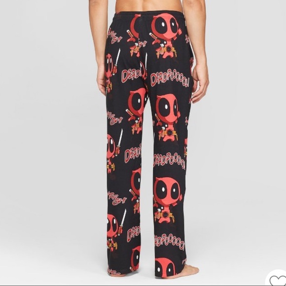 New Marvel Deadpool pajama pants - Picture 2 of 7